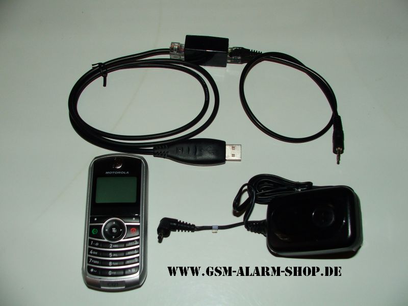 OSMOCOMBB Starterset - Calypso Motorola Handy + USB CP2102 Kabel